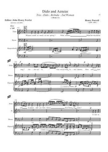 Didon et Enée - Trio Didon, Belinda, Femme